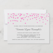 Pink-Klasse der Graduationsankündigungen 2015 Einladung (Rückseite)