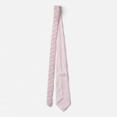 Pink Kleeblatt Neck Tie Krawatte (Rückseite)