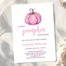 Pink kleine Pumpkin Girl Dusche
