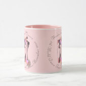 Pink Kleinere Ballerina Toe Shoe Dance Troupe Tasse (Zentrum)