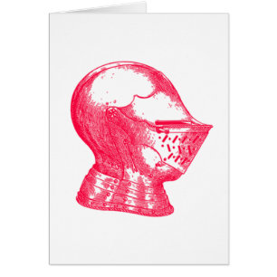 Pink Knight Mittelalterlicher Rüstungshelm Ritter