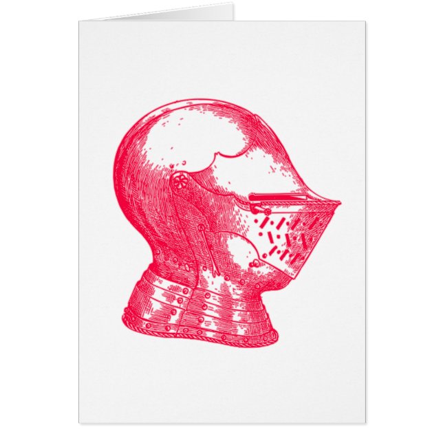Pink Knight Mittelalterlicher Rüstungshelm Ritter (Vorne)