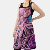 Pink Kraken Octopus Tentacles Schürze (InSitu)