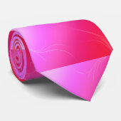 Pink Krawatte (Gerollt)