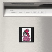 Pink Kristall Fee Magnet (In Situ (Geschirrspüler))