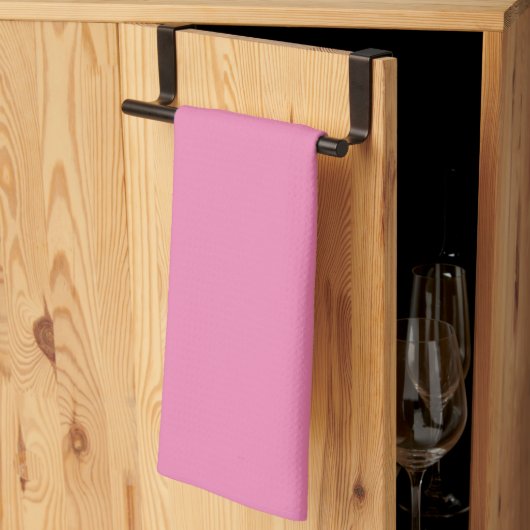 Pink Küche Handtuch (Drittel gefaltet)