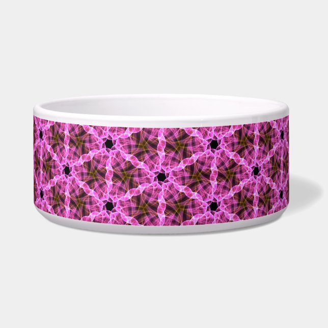 Pink Labyrinth Pet Bowl Napf (Vorderseite)