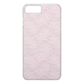 Pink Lace Design Handy Case (Rückseite)