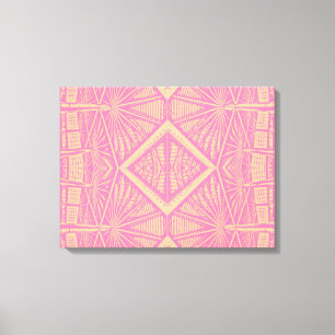 PINK LACE - Digital - Fraktal Art - Leinwanddruck