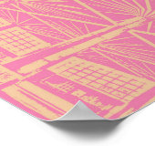 PINK LACE - Digital - Fraktal Art - Poster (Ecke)