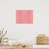 PINK LACE - Digital - Fraktal Art - Poster (Küche)