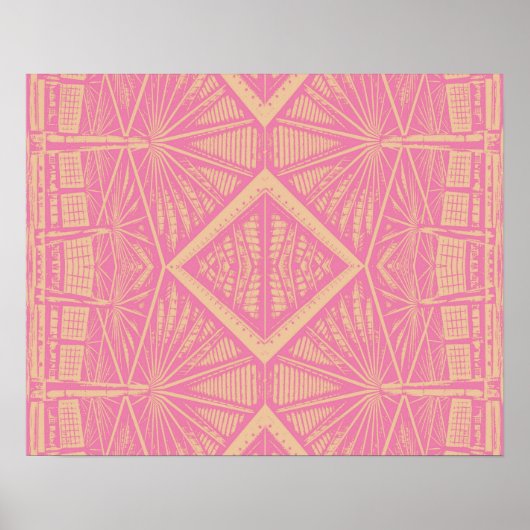 PINK LACE - Digital - Fraktal Art - Poster (Vorne)