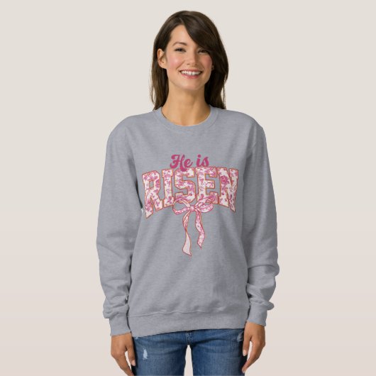 Pink Lace er is Rised Sweatshirt (Vorne ganz)