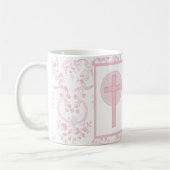 Pink Lace Girl Baptisse Kaffeetasse (Links)