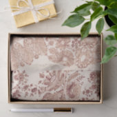 Pink Lace Rose Seidenpapier (Geschenk)