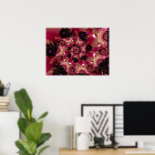 Pink Lace Spiral Poster (Heimbüro)