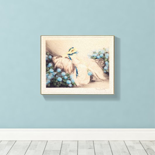 Pink Lady, 1933 von Louis Icart Leinwanddruck (Insitu (Holzboden))