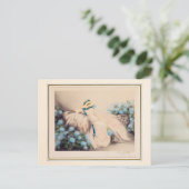 Pink Lady, 1933 von Louis Icart Postkarte (Stehend Vorderseite)