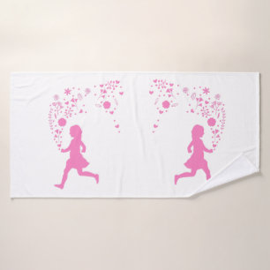 Pink Lady. Badhandtuch Set