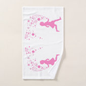 Pink Lady. Badhandtuch Set (Handtuch)
