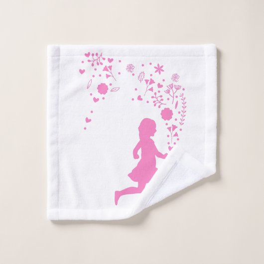 Pink Lady. Badhandtuch Set (Waschlappen)