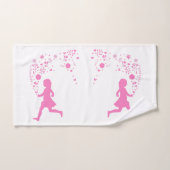 Pink Lady. Badhandtuch Set (Handtuch)