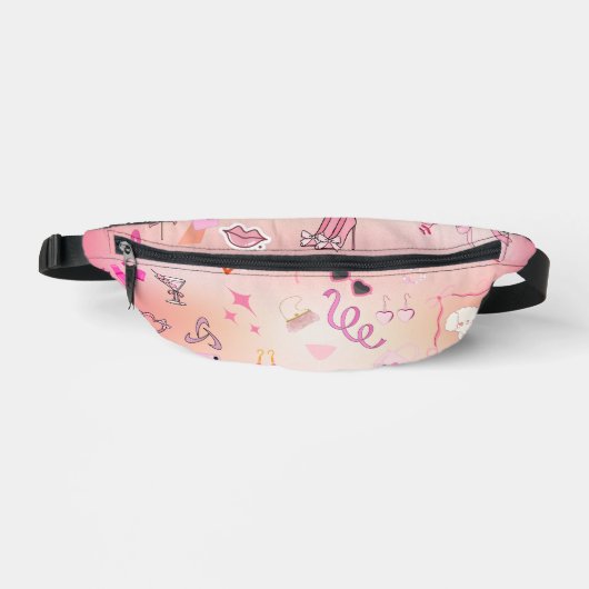 Pink Lady Bauchtasche (Vorderseite)