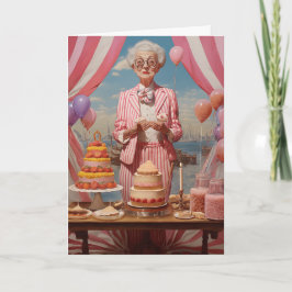 Pink Lady Birthday Party Einladung