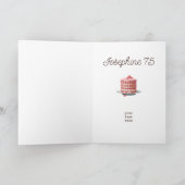 Pink Lady Birthday Party Einladung (Innenseite)