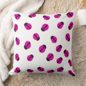 Pink Lady Bug Kissen (Decke)