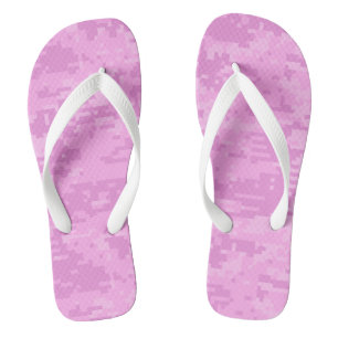 Pink Lady Digital Camouflage Muster Badesandalen