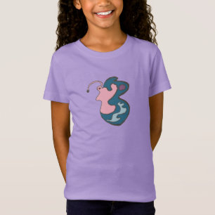 Pink Lady Flutterfly T - Shirt