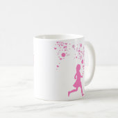 Pink Lady. Kaffeetasse (VorderseiteRechts)