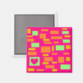 PINK LADY MAGNET (Vorderseite/Rückseite)