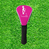 Pink Lady Monogram Golf Headcover
