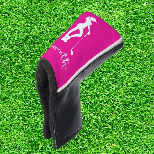 Pink Lady Monogram Golf Headcover