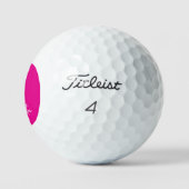 Pink Lady Monogram Golfball (Logo)