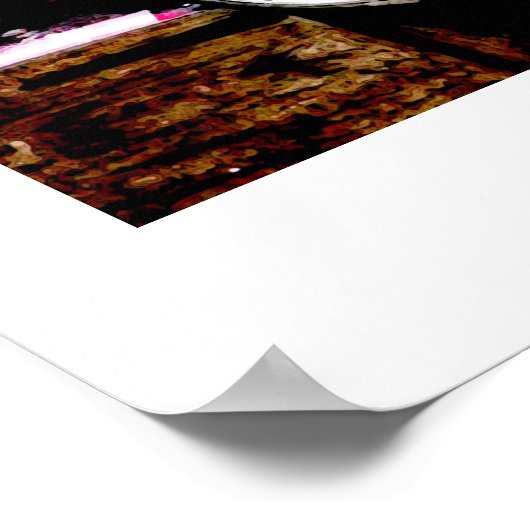 Pink Lady Poster (Ecke)