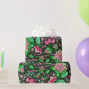 Pink Lady Slipper Blume NH Staat Wildblume Geschenkpapier