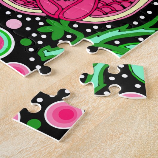 Pink Lady Slipper Blume NH Staat Wildblume Puzzle (Seite)