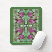 Pink Lady Slipper Orchid Blume Personalisiert Mousepad (Mit Mouse)