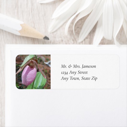 Pink Lady Slipper Rücksendeadresse (Insitu)