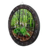 Pink Lady Slipper wild Orchid Dartscheibe (Vorderseite rechts)