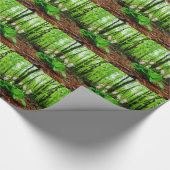 Pink Lady Slipper Wild Orchid Geschenkpapier (Ecke)