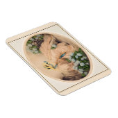 Pink Lady von Louis Icart Magnet (Rechte Seite)