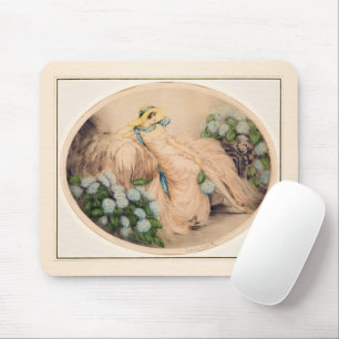 Pink Lady von Louis Icart Mousepad