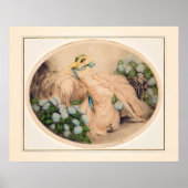 Pink Lady von Louis Icart Poster (Vorne)