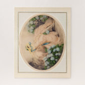 Pink Lady von Louis Icart Puzzle (Vertikal)