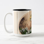 Pink Lady von Louis Icart Zweifarbige Tasse (Links)