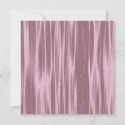 Pink Ladybug Geburtstagsparty Einladung (Rückseite)